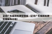正宗广东麻将机牌型图解（正宗广东麻将机牌型图解及价格）