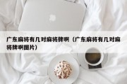 广东麻将有几对麻将牌啊（广东麻将有几对麻将牌啊图片）
